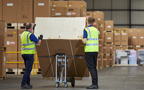 Price Express Transport Employees Moving Catering Equipment